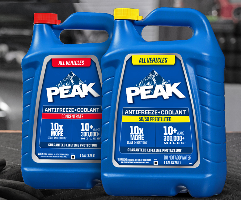 PEAK Antifreeze + Coolant - Old World Industries