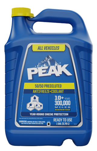 PEAK® All Vehicles Antifreeze + Coolant Features & Benefits