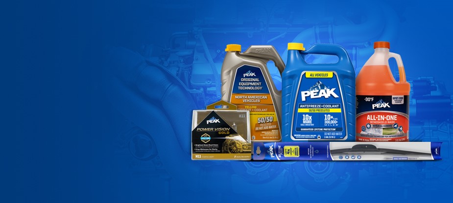 PEAK (PWN0H3) -20°F DE-ICER Windshield Washer Fluid - 1 Gallon