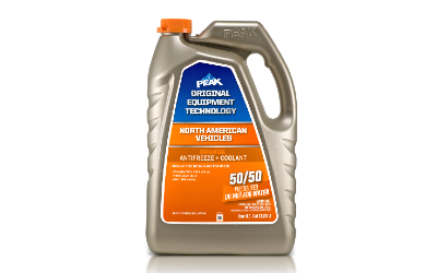 PEAK OET Orange 50/50 Prediluted Antifreeze and Coolant for Hybrid and  Plug-in Vehicles, 1 Gal.