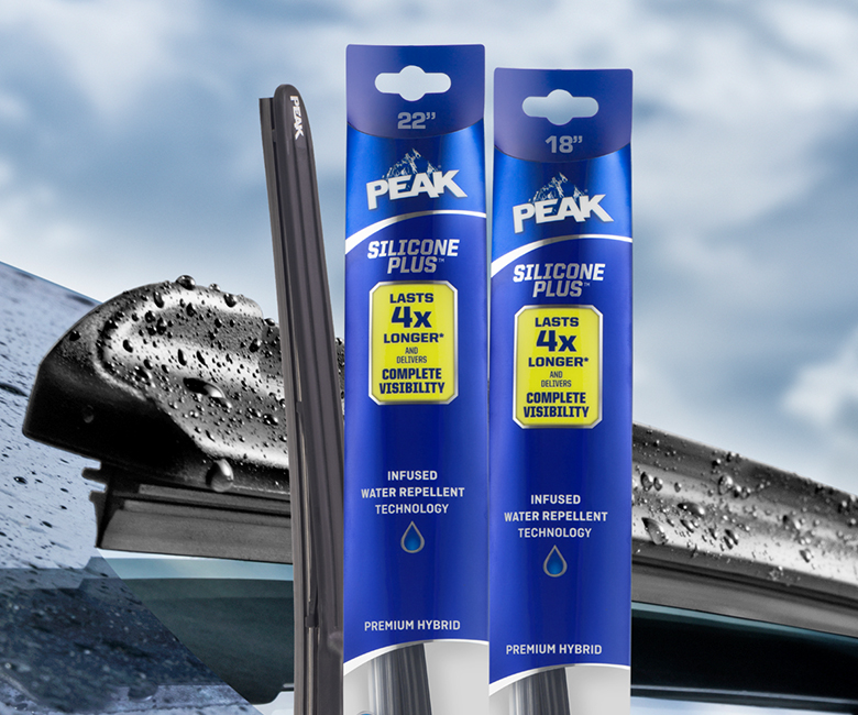 Peak wiper shop blades